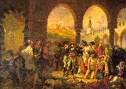 Baron Antoine-Jean Gros Napolean at Jaffa china oil painting artist